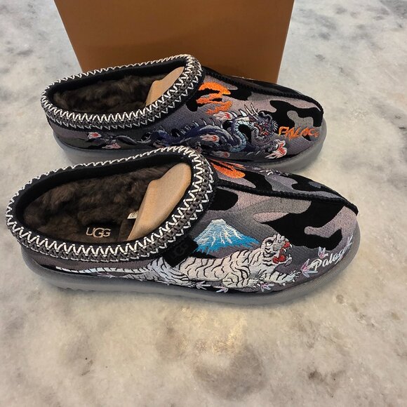 New Ugg x Palace Tasman Slipper Black Camo - Picture 4 of 12